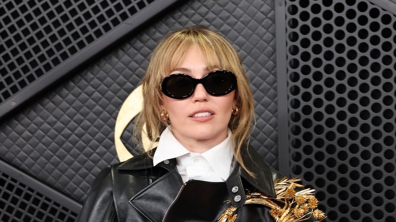 LOS ANGELES, CALIFORNIA - FEBRUARY 01: (FOR EDITORIAL USE ONLY) Miley Cyrus attends the 68th GRAMMY Awards at Crypto.com Arena on February 01, 2026 in Los Angeles, California. (Photo by Amy Sussman/Getty Images)