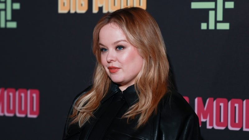 LONDON, ENGLAND - MARCH 17: Nicola Coughlan during the "Big Mood" Series 2 Preview Screening at BFI Southbank on March 17, 2026 in London, England. (Photo by Simon Ackerman/Getty Images)
