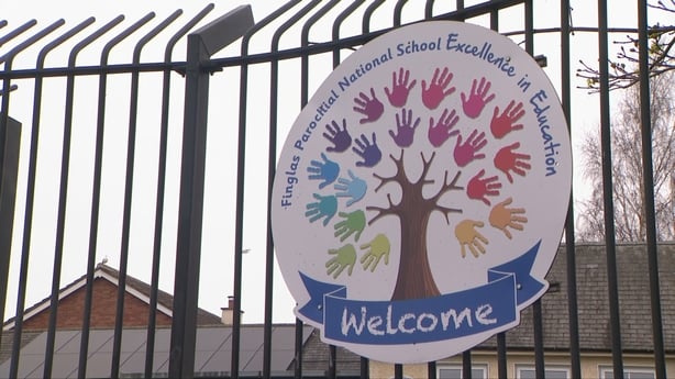 Junior infants special class students at Finglas Parochial School are only attending school for two to two and a half hours per day