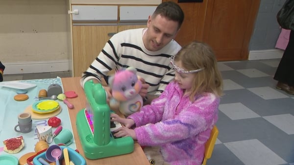 Junior infants special class students at Finglas Parochial School are only attending school for two to two and a half hours per day