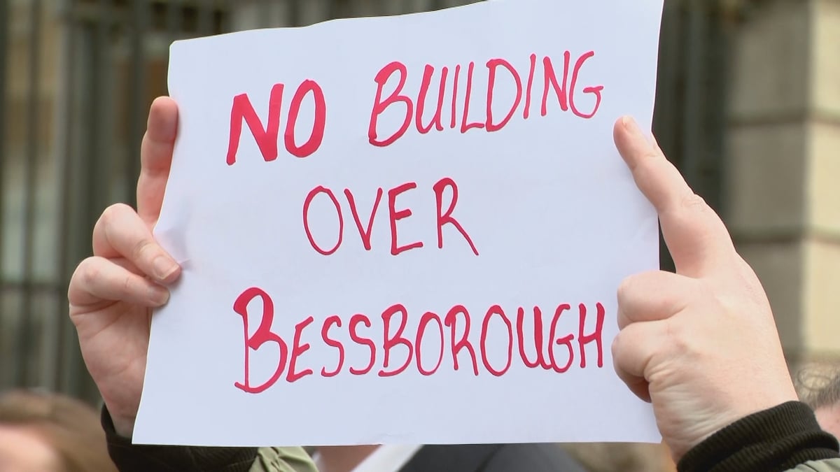 Bessborough Mother and Baby Home Support Group protest