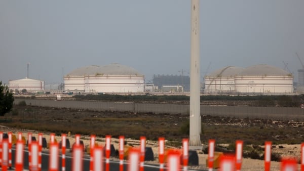 A picture of Qatar Energy's operating facilities on March 3, 2026 in Ras Laffan Industrial City, Qatar.