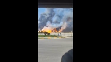 Israeli strike ignites large fire at Iran's South Pars gas field