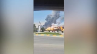 Large fire at Iran’s South Pars gas field following Israeli strike