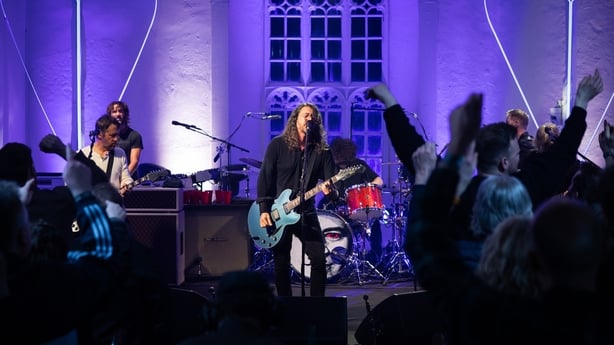 Foo Fighters on Other Voices Photo: Johnny Savage Gilligan