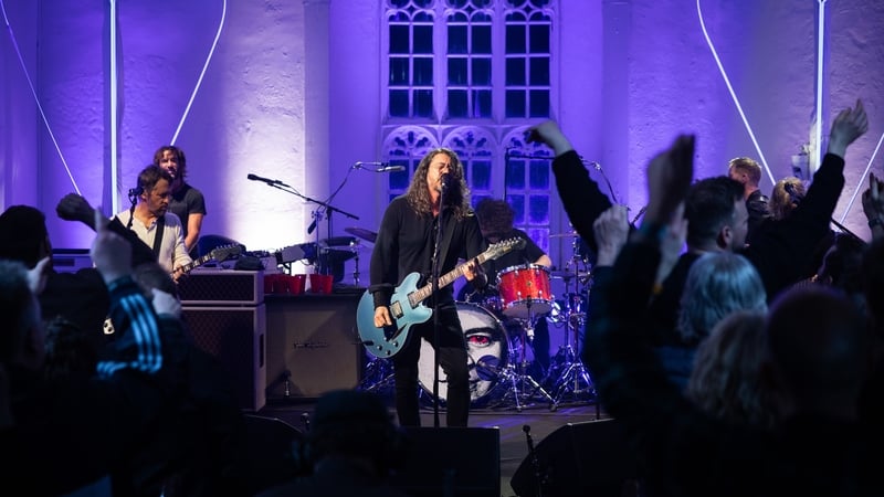 Foo Fighters on Other Voices Photo: Johnny Savage Gilligan