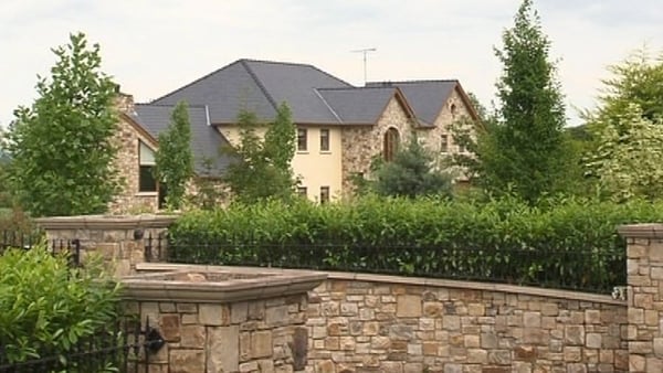 View of the house in Bohermeen, Co Meath that was built in 2006 without planning permission