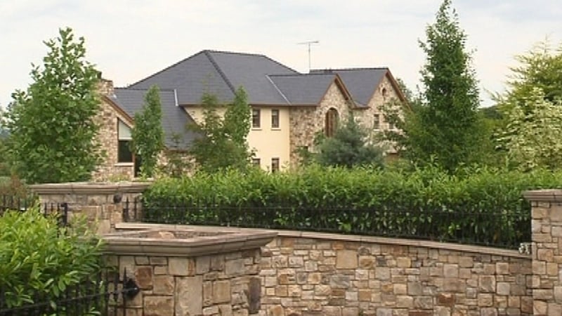 View of the house in Bohermeen, Co Meath that was built in 2006 without planning permission