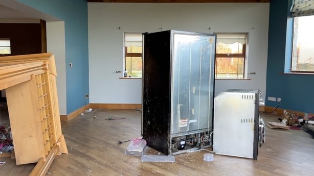 An interior view of the house in Meath