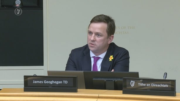 Fine Gael TD James Geoghegan - PAC