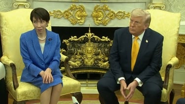 Trump makes Pearl Harbour reference at meeting with Japanese PM