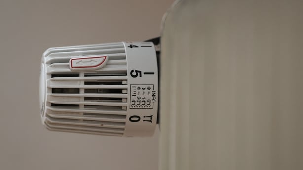 KOTTGEISERING, GERMANY - JANUARY 10: A heating valve is seen attached to a radiator in a residential house on January 10, 2026 in Kottgeisering, Germany. Costs for oil and gas-fired heating systems will rise in 2026 in Germany due to a higher CO2 charge. Electricity prices are expected to fall. (Pho