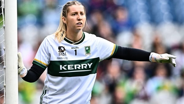 Kerry goalkeeper Ciara Butler during the TG4 All-Ireland Ladies Football Senior Championship final match between Galway and Kerry at Croke Park in Dublin