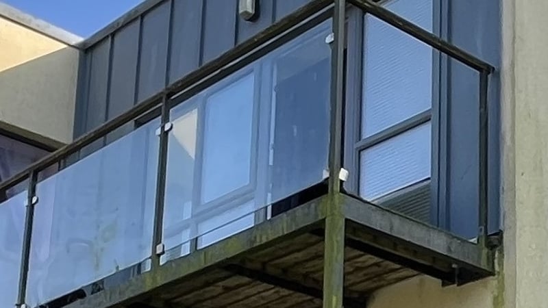 A second-storey apartment in Waterford where two children fell from the balcony RTÉ