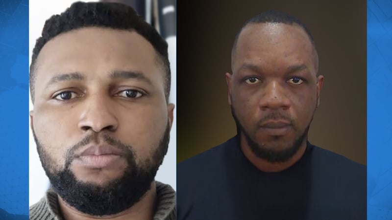 Steven Silvester (on left) and Elike Francis Ogbuefi (on right)