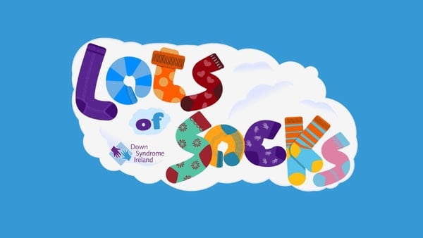Down Syndrome Ireland lots of socks logo