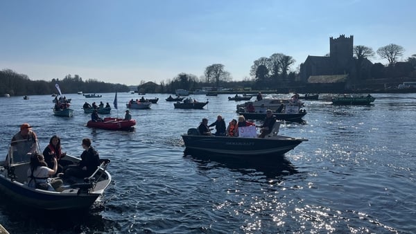 River Shannon pipeline to Dublin rally