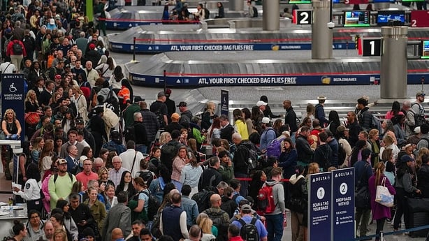 Travelers have encountered long lines snaking through terminals during the partial government shutdown
