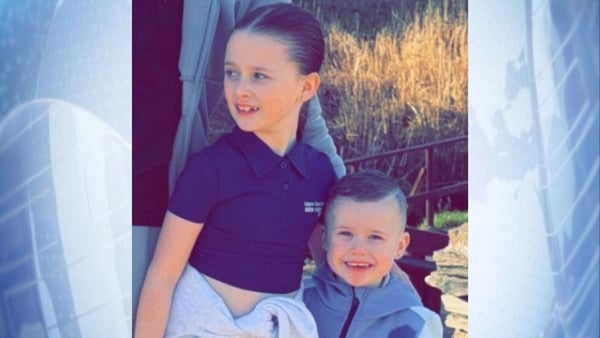 Jayden and his sister Nevaeh.