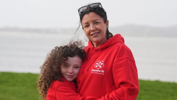 Louise James and her daughter Rioghnach