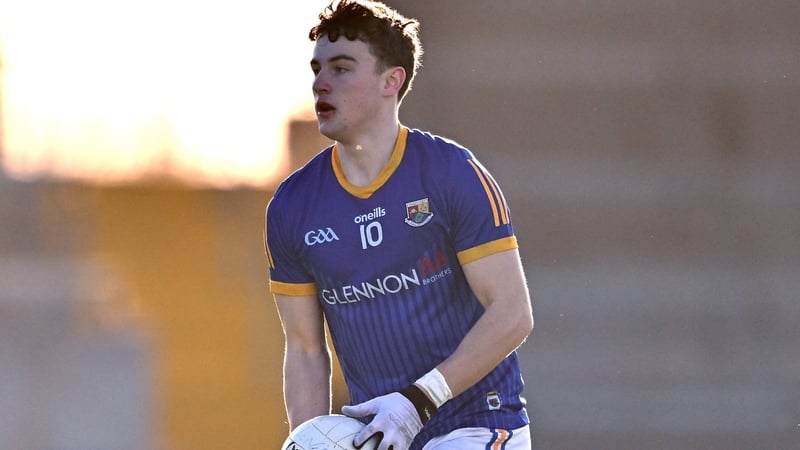 Daniel Reynolds of Longford during the Dioralyte O'Byrne Cup quarter-final match between Longford and Westmeath at Glennon Brothers Pearse Park in Longford. Photo by Ben McShane/Sportsfile