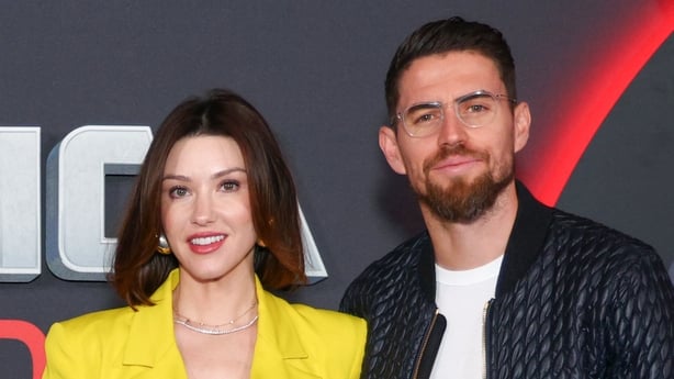 Catherine Harding and Jorginho