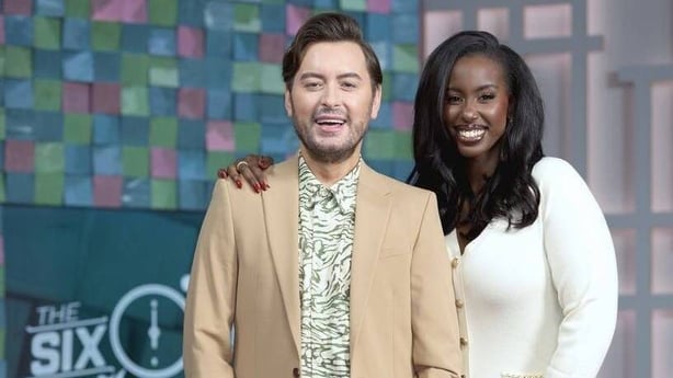 Brian Dowling and Katja Mia 