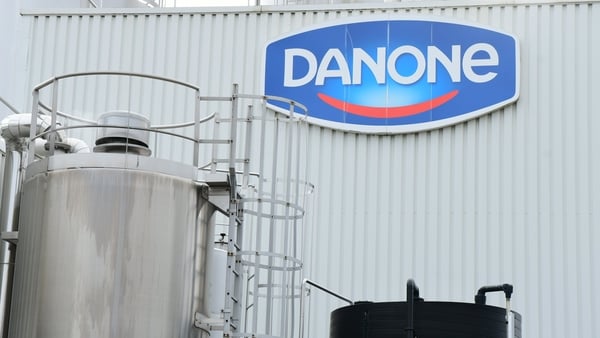 A Danone brand yogurt production plant