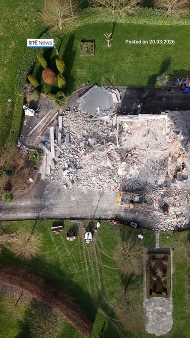 Demolition of Co Meath House underway