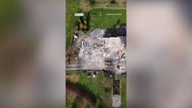 Demolition of Co Meath house underway