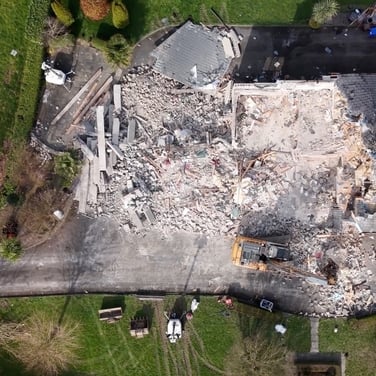 Demolition of Co Meath house underway
