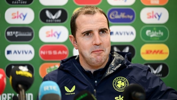 Assistant head coach John O'Shea during a Republic of Ireland men's media conference at the FAI Headquarters in Abbotstown, Dublin.