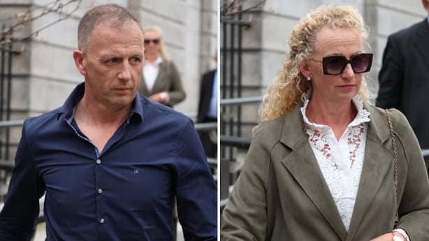 Chris and Rose Murray at the High Court 