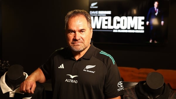 AUCKLAND, NEW ZEALAND - MARCH 04: New Zealand All Black Head Coach Dave Rennie poses for a portrait following a press conference on March 04, 2026 in Auckland, New Zealand. Dave Rennie was today announced as the new All Black Coach. (Photo by Phil Walter/