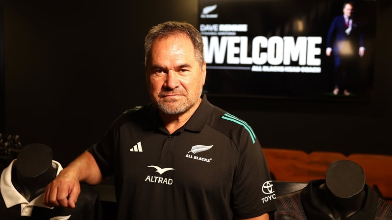 AUCKLAND, NEW ZEALAND - MARCH 04: New Zealand All Black Head Coach Dave Rennie poses for a portrait following a press conference on March 04, 2026 in Auckland, New Zealand. Dave Rennie was today announced as the new All Black Coach. (Photo by Phil Walter/