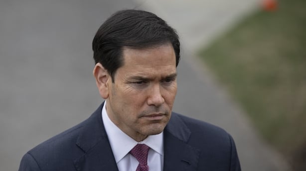 a photograph of us secretary of state Marco Rubio 