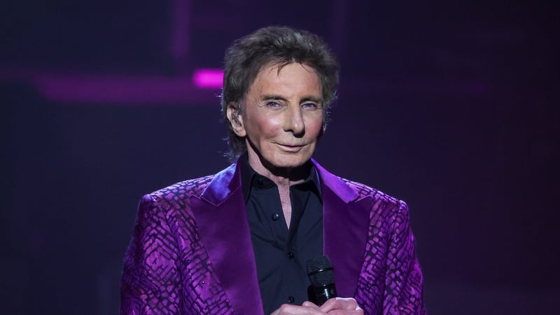 LAS VEGAS, NEVADA - SEPTEMBER 21: Barry Manilow performs during the first of his three "Record-Breaking Charity Weekend Celebration" shows as part of his residency "Barry Manilow - The Hits Come Home!" at the International Theater at the Westgate Las Vega