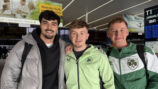 Sean Byrne and friends in Prague