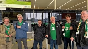 Fans are congregating in Prague ahead of the match tomorrow show image