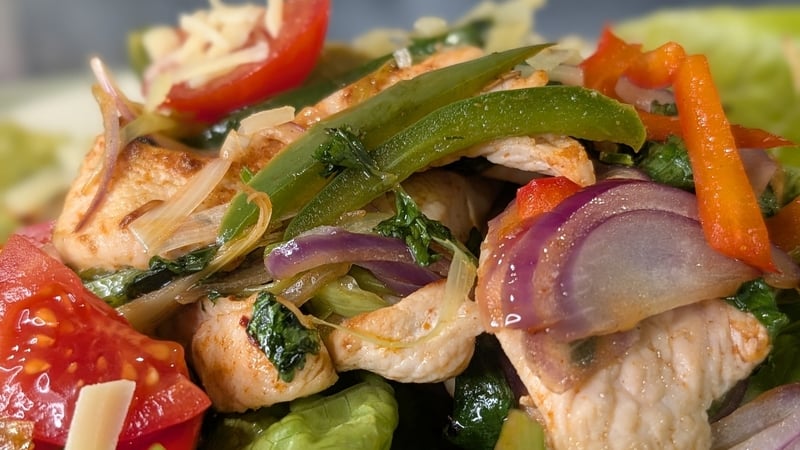 Kevin Dundon's chicken fajitas