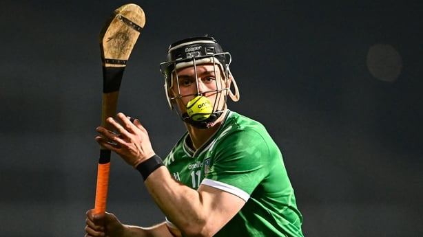 21 March 2026; Aidan O'Connor of Limerick during the Allianz Hurling League Division 1A match between Limerick and Galway at TUS Gaelic Grounds in Limerick. Photo by Piaras Ó Mídheach/Sportsfile