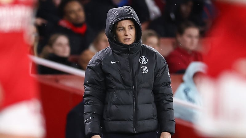 LONDON, ENGLAND - MARCH 24: Chelsea manager Sonia Bompastor during the UEFA Women's Champions League 2025/26 Quarter-finals First Leg match between Arsenal and Chelsea at Arsenal Stadium on March 24, 2026 in London, England. (Photo by Jacques Feeney/Offsi
