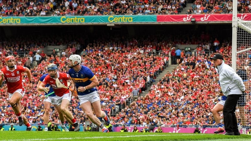 20 July 2025; Michael Breen of Tipperary during the GAA Hurling All-Ireland Senior Championship final match between Cork and Tipperary at Croke Park in Dublin. Photo by Stephen McCarthy/Sportsfile