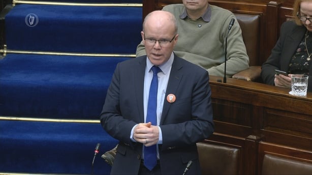 Peadar Tóibín Dáil