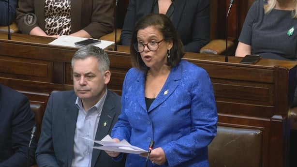 Mary Lou McDonald Dáil