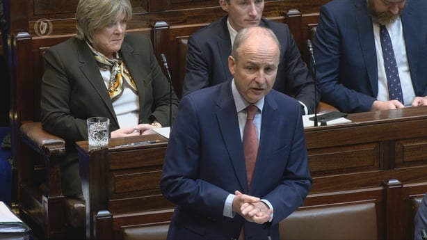 Micheál Martin Dáil