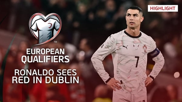Ronaldo Sees Red in Dublin