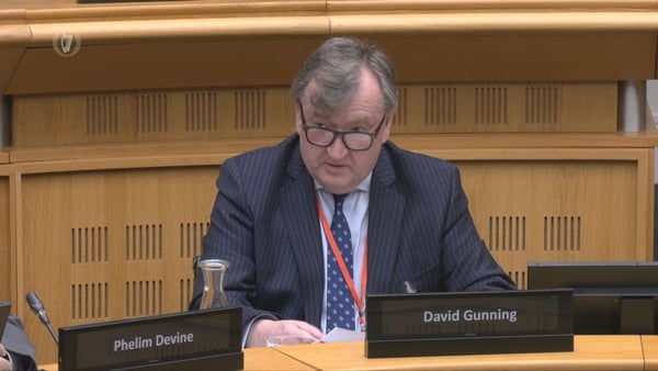 David Gunning says the National Children's Hospital will not meet its April deadline