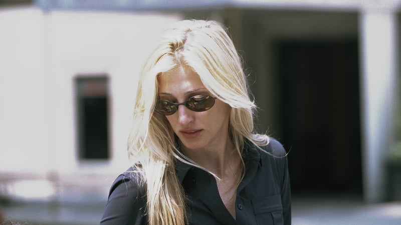 Carolyn Bessette on Madison Avenue.