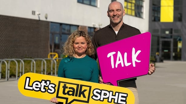 Richie Sadlier launches Let's Talk SPHE